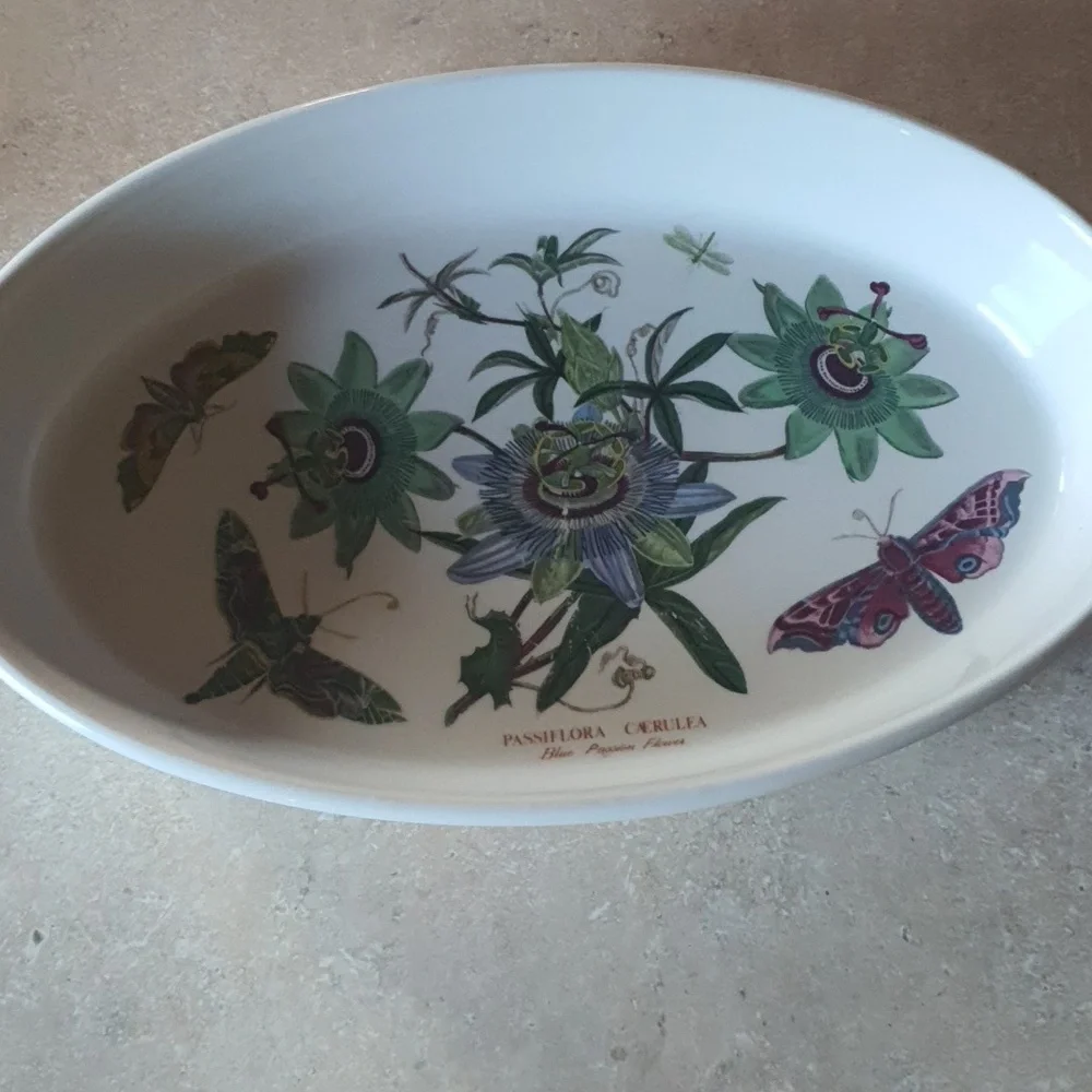 Portmeirion botanic garden oval baking pan